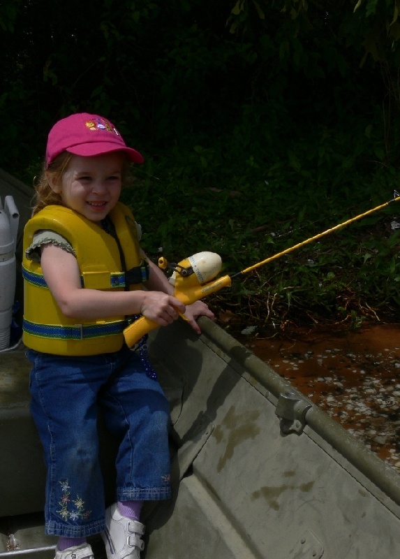 Emily's First Fish near Lakeview